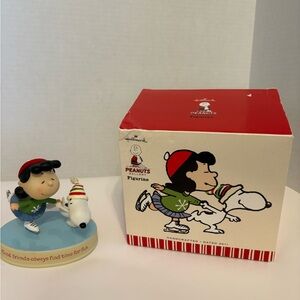 Hallmark Peanuts Gallery ~ Good Friends Always Find Time for Fun Figure